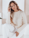 Ženski pulover BRAVINA ecru Dstreet MY2527