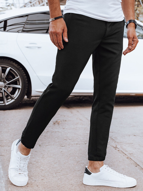 Moške jogger hlače črne Dstreet UX4263