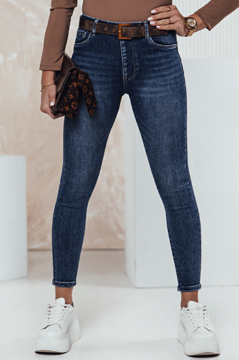 Ženske hlače iz džinsa UNCLASSICA push up Dstreet UY2322