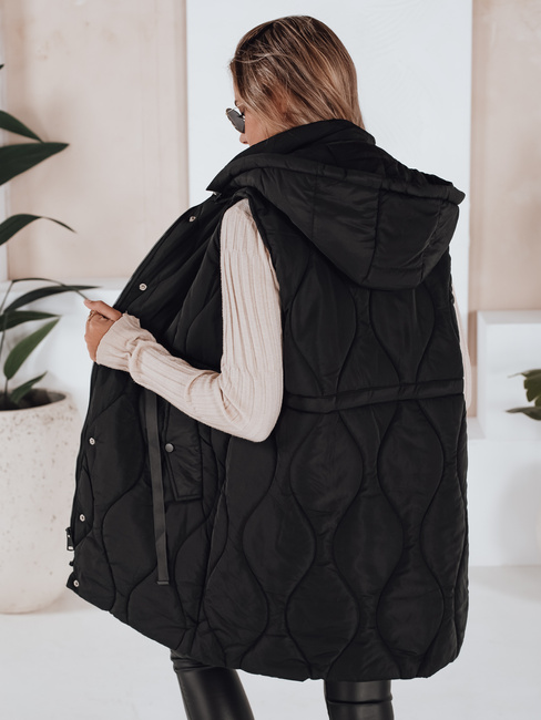 Ženski brezrokavnik WELIA črna Dstreet TY3294