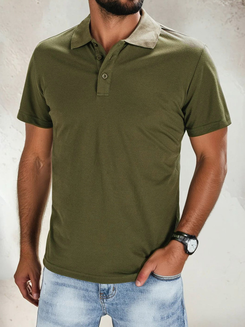 Moška polo Barva Zelena DSTREET PX0511