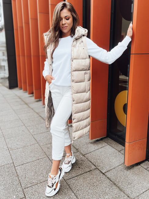 Ženski prešiti telovnik GANTINI white Dstreet TY5488