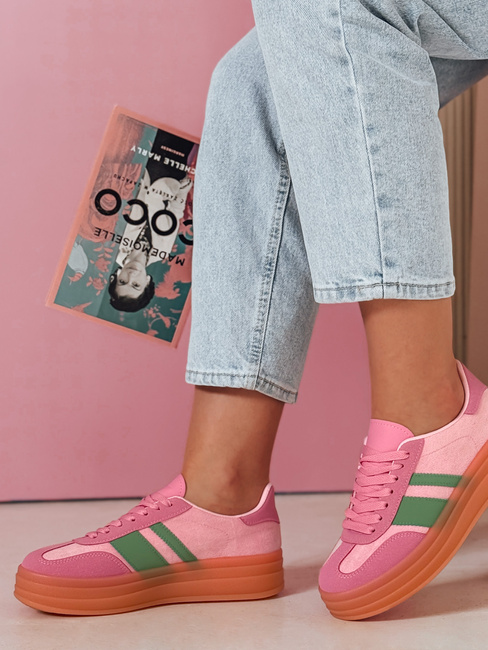 Ženske superge MOTIONA pink Dstreet ZY0908