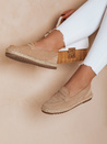Ženski mokasini JUDANA beige Dstreet ZY0630