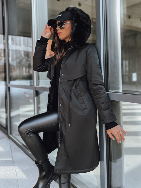 Ženska zimska jakna parka LUSTER black Dstreet TY3954