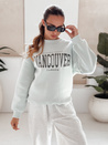 Ženska majica brez kapuce VANCOUVER mint Dstreet BY1226