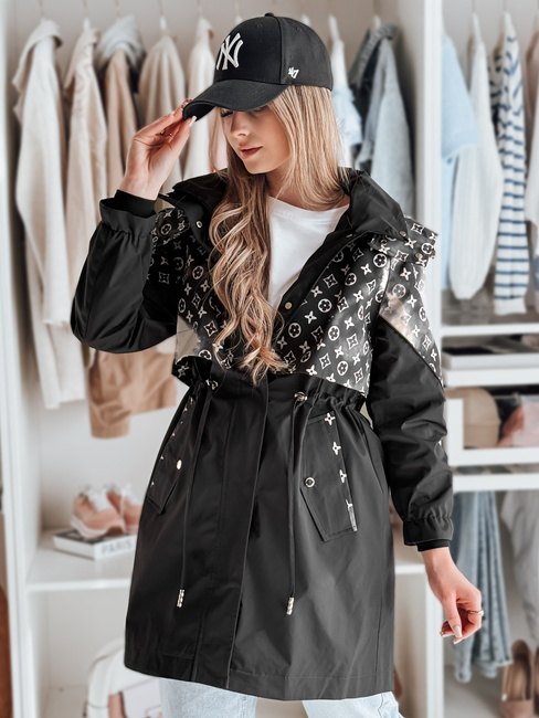 Ženska prehodna jakna parka FERIPARKA black Dstreet TY4875