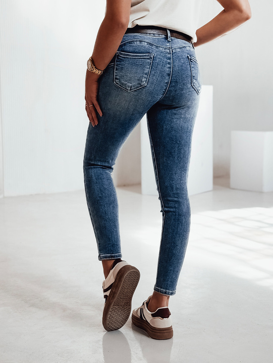 Ženske jeans hlače JEANSETTA blue Dstreet UY2202