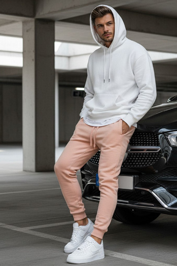 Moške spodnji deli trenirke Barva Roza DSTREET UX3452