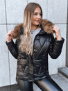 Ženska zimska jakna SNOW Barva Črna DSTREET TY3818