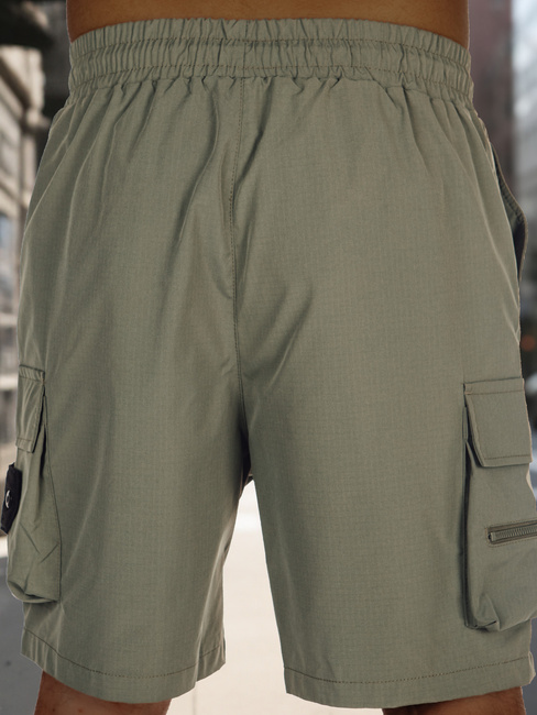 Moške bojne hlače iz blaga zelene barve Dstreet SX2504