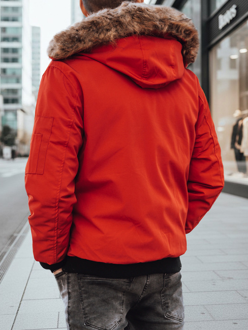 Moška zimska jakna Barva rdeča DSTREET TX2875