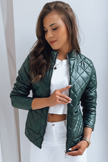 Ženska prehodna jakna MIRIA temno-zelena Dstreet TY2538z