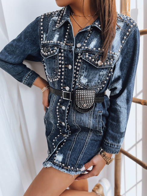 Jeans obleka KALUS Barva Modra DSTREET EY2253