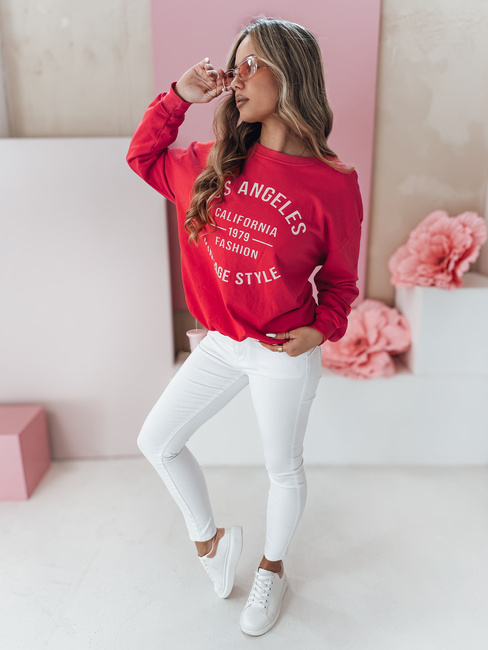 Ženska majica prevelike velikosti KALISTYLE coral Dstreet BY1363