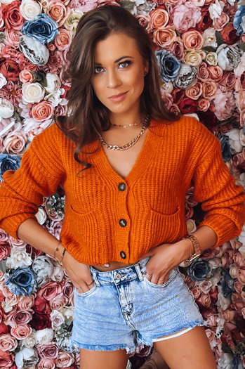 Ženska jopica SISTERS Barva Oranžna DSTREET MY1961z