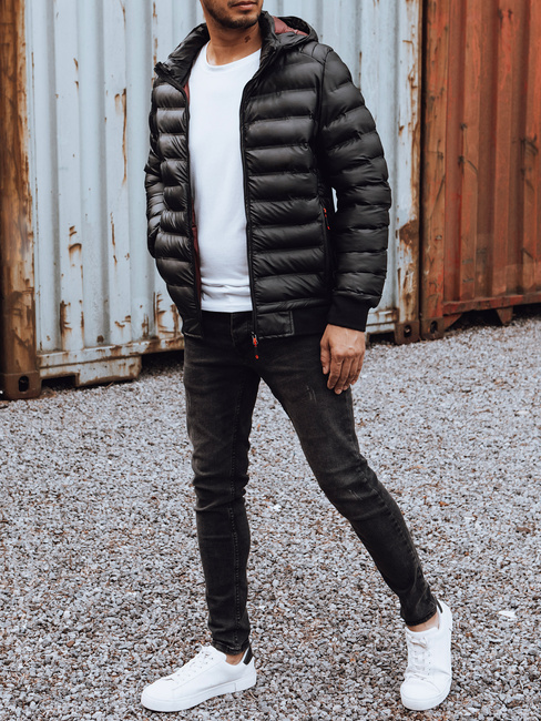 Kurtka męska pikowana czarna Dstreet TX4764