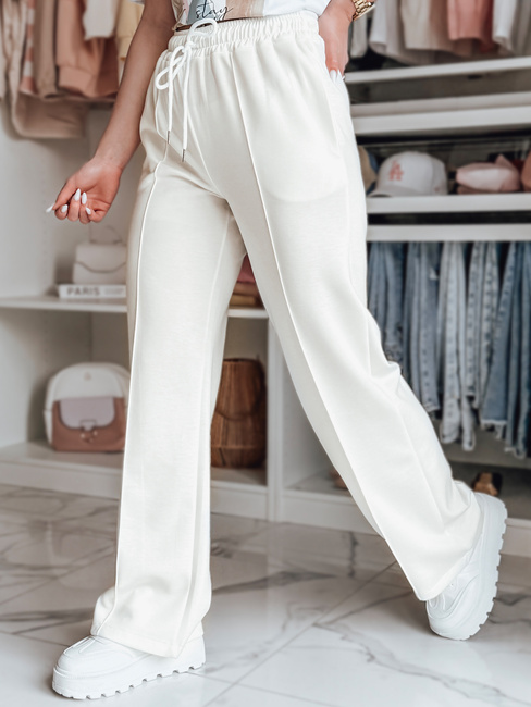 Ženske trenirke DRESSANIK ecru Dstreet UY2703