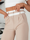 Ženske hlače casual GINZOM Barva Bež DSTREET UY1900