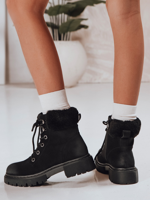 Ženski izolirani traperji črne barve Dstreet ZY1292