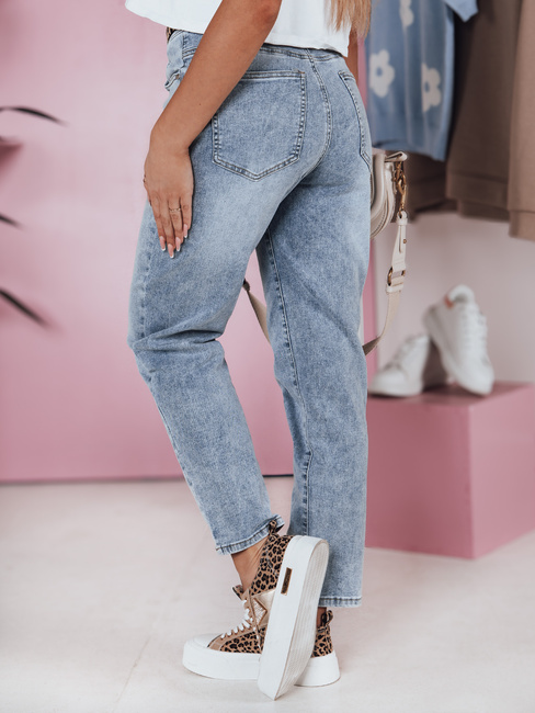 Ženske hlače iz džinsa mom fit CASUALJIN Dstreet UY2351
