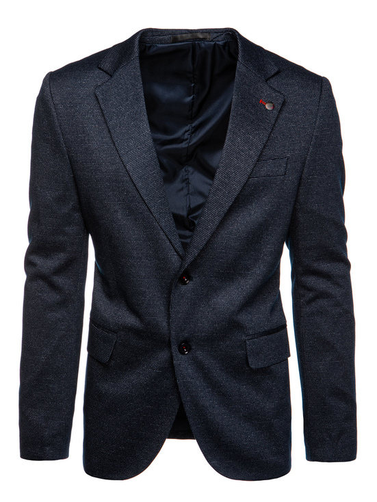 Moški blazer casual Barva Mornarica DSTREET MX0610