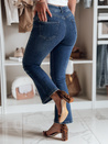 Ženske jeans hlače na zvonec LUSINIA blue Dstreet UY2473