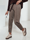 Ženske hlače LEOCINCIN ene velikosti s kaki pasom Dstreet UY2262