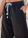 Ženske superge s širokimi nogavicami DRESMOOD PREMIUM black Dstreet UY2686_4