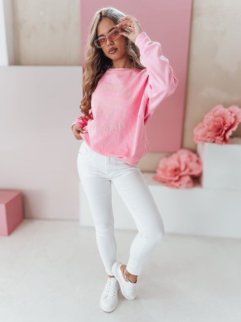 Ženske jeans hlače FURY white Dstreet UY2500