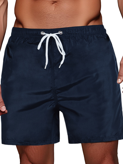 Moške kopalne hlače mornarsko modre Dstreet SX2526