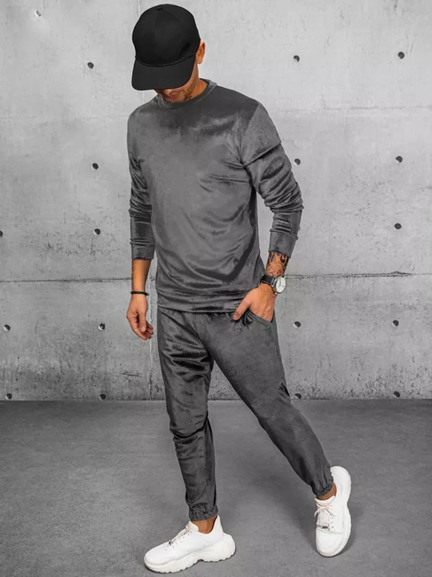 Moška gladek jopa Barva siva DSTREET BX5533