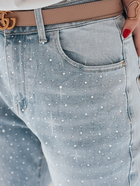 Ženske hlače iz džinsa JEWELSTAR blue Dstreet UY2444