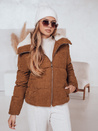 Ženska zimska bunda TRENDYGLAM rjava Dstreet TY4360