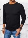 Moška majica z dolgimi rokavi Barva Črna DSTREET LX0559