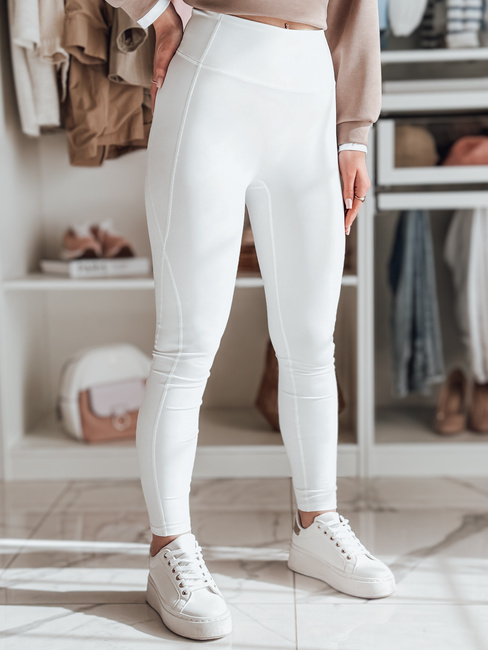 Ženske športne gamaše FITTATO white Dstreet UY2604