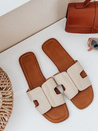 Ženske japonke CREAMSTEP beige Dstreet ZY0991