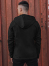 Kurtka męska przejściowa softshell z kapturem czarna Dstreet TX4814