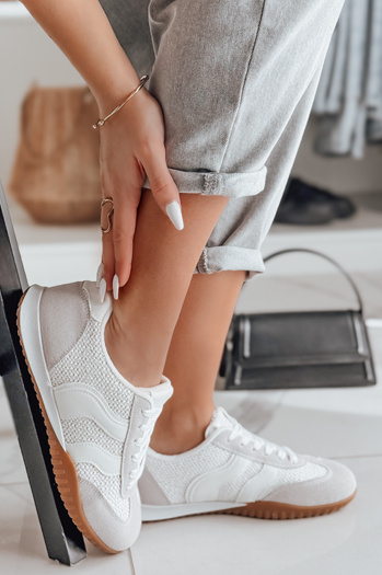 Ženske športne superge INFAMES white Dstreet ZY0782