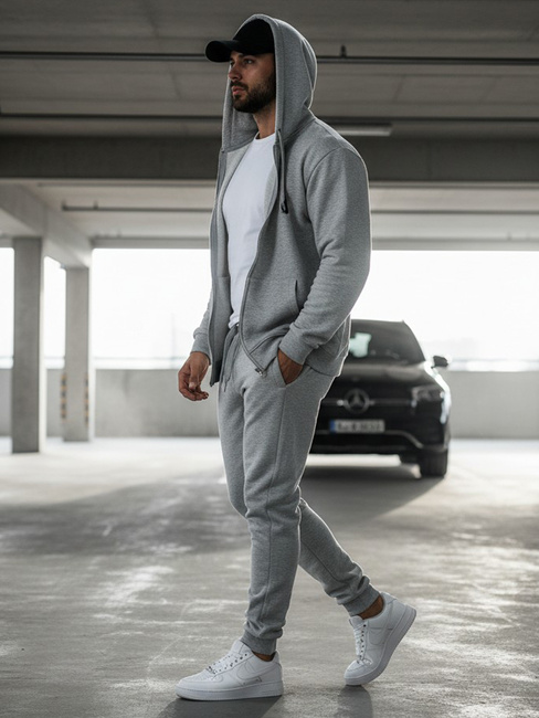 Moške spodnji deli trenirke Barva siva DSTREET UX2623