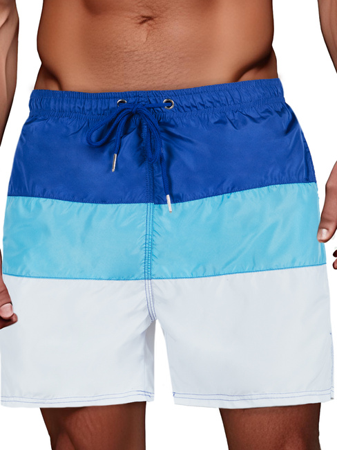 Modro-bele moške kopalne hlače Dstreet SX2517