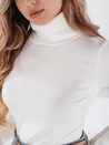 Ženski pulover z rolojem VANORIA white Dstreet MY2491