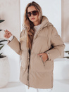 Ženska prešita jakna LETLIS beige Dstreet TY3247