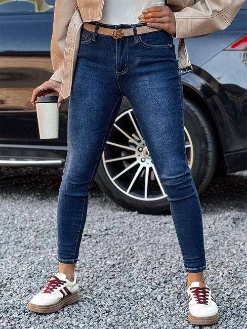 Ženske hlače iz džinsa FALERIS modre Dstreet UY2254