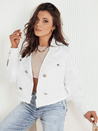 Ženska jeans jakna LUISE bela Dstreet TY4126