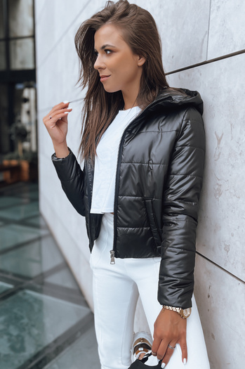 Ženska kratka jakna SPORT HEVEN Barva Črna DSTREET TY3710