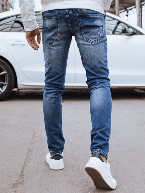 Spodnie męskie jeansowe granatowe Dstreet UX4294