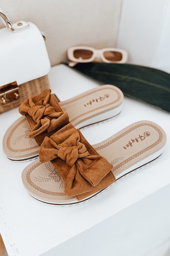 Ženske japonke LOVESLIDE camel Dstreet ZY0996