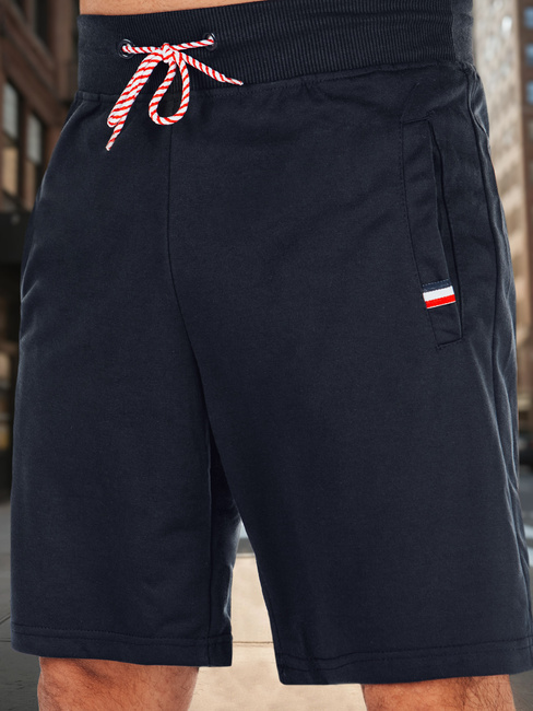 Moške temno modre potne hlače Dstreet SX2483