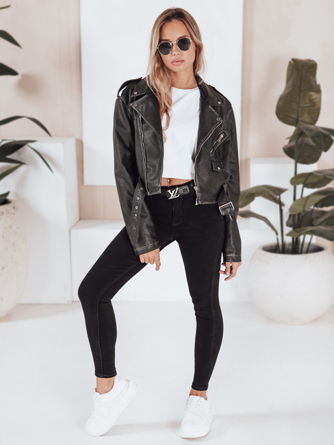 Ženske kavbojke BLACKIN skinny black Dstreet UY2221